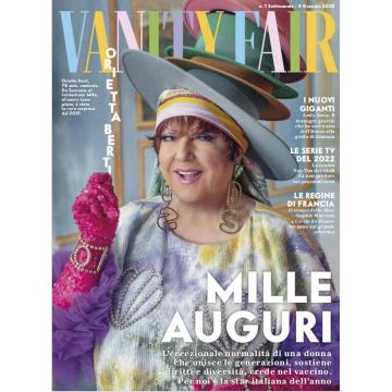 高端时尚文化刊意大利vanity_fair 2022年1月01