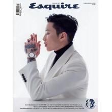 高端男士时尚刊韩国esquire 2022年1月朴宰范