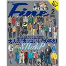 高端男士时尚刊日本FINE 2022年2月