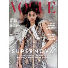 高端时尚刊美国VOGUE 2022年2月郑浩妍