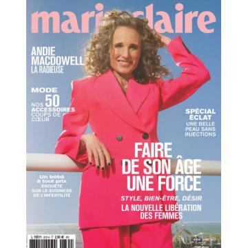 高端时尚刊法国marie_claire 2022年4月