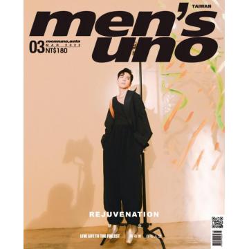 高端男士时尚刊台湾men's uno 2022年3月萧敬腾