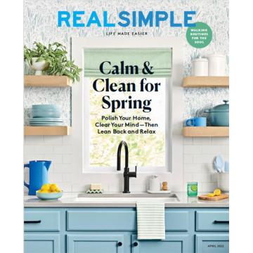 高端家居生活刊real_simple 2022年4月