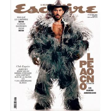 高端男士时尚刊西班牙esquire 2022年4月