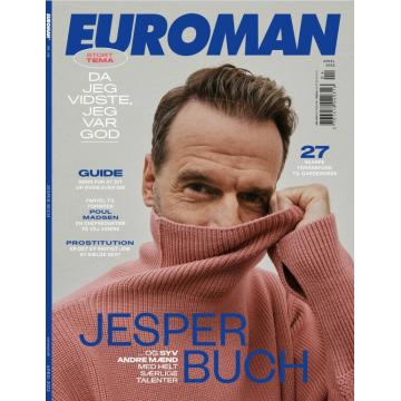 高端男士时尚刊欧洲euroman 2022年4月