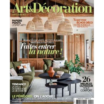 高端家居设计刊法国art_decoration 2022年4月