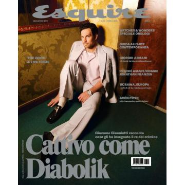 高端男士时尚刊意大利esquire 2022年4月