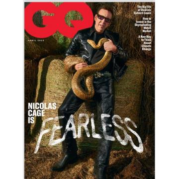 高端男士时尚刊英国GQ 2022年4月