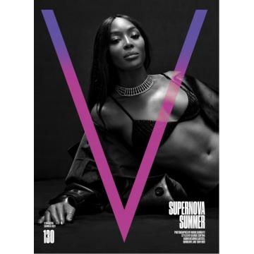 高端重量级时尚刊V Magazine 130期2021年夏季NAOMI CAMPBELL