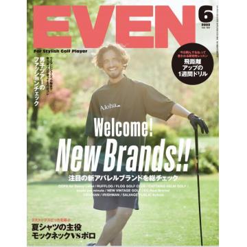 高端高尔夫运动时尚刊日本even 2022年6月