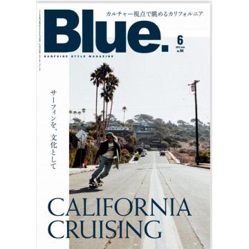 高端男士冲浪滑板时尚运动刊blue 2022年6月