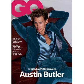 高端男士时尚刊英国GQ 2022年6月austin butler