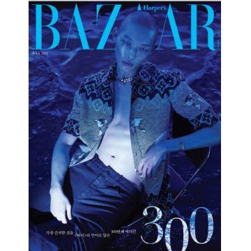 高端时尚刊韩国harpers_bazaar 2021年7月