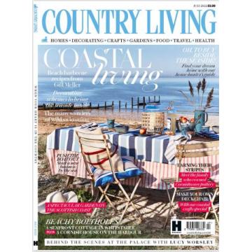 高端家居设计刊英国country_living 2022年7月