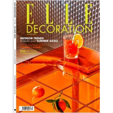 高端时尚家居设计刊英国elle_decoration 2022年7月