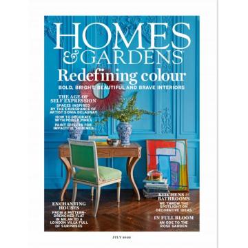 高端家居设计刊英国homes___gardens 2022年7月