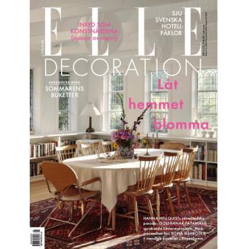 高端家居设计刊瑞典elle_decoration 2022年6月