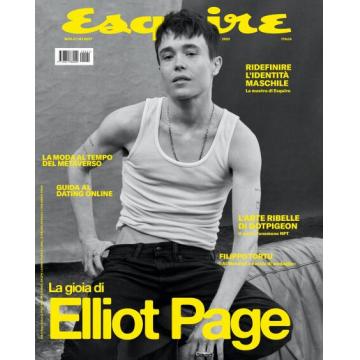 高端男士时尚刊意大利esquire 2022年6月