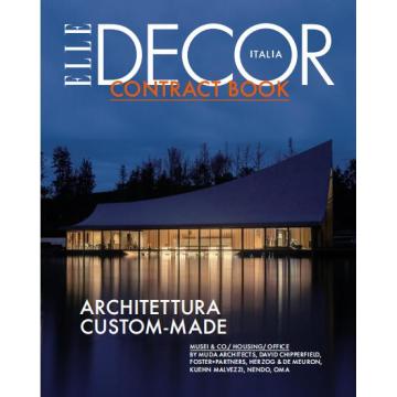 高端家居设计刊意大利elle decor 2022年6月contract book 