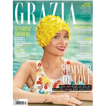 高端时尚刊英国红秀grazia 2022年6月27