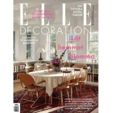 高端家居设计刊瑞典elle_decoration 2022年6月