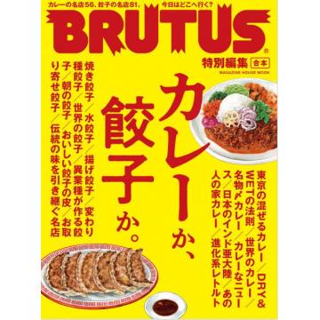 高端文化设计生活刊日本brutus特别编集合本 2022年7月饺子特辑