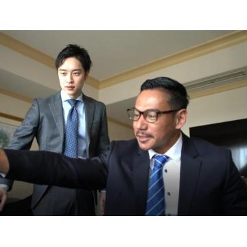 高端男模写真素材人气神崎凉RYO与男神龍治Ryuji联名上司与下属的秘密（双人视频）