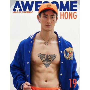 高端男模写真素材AWESOME 19期HONG（半全J图片+视频）