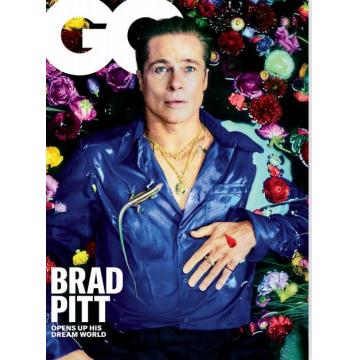 高端男士时尚刊美国GQ 2022年8月brad