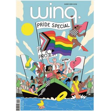 高端男士生活刊winq_magazine 2022年7月骄傲月特辑
