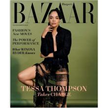 高端时尚刊美国harper_s_bazaar 2022年8月