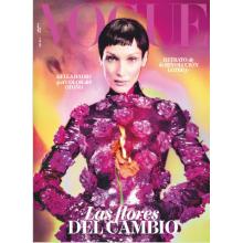 高端时尚刊西班牙VOGUE 2022年8月bella hadid