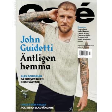 高端男模时尚刊欧洲CAFE 2022年8月