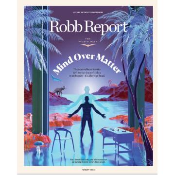 高端男士奢侈生活方式刊美国Robb_Report 2022年8月