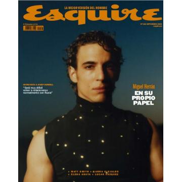 高端男士时尚刊西班牙esquire 2022年9月