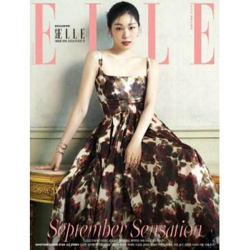 高端时尚刊韩国ELLE 2022年9月金妍儿