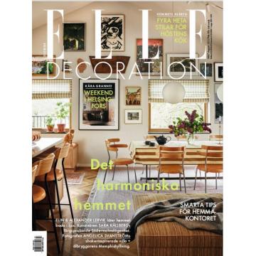 高端家居设计刊瑞典Elle_Decoration 2022年9月
