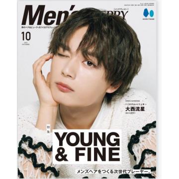 高端男士发型刊日本Mens_Preppy 2022年10月
