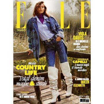 高端时尚刊意大利ELLE 2022年9月3