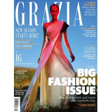 高端时尚刊英国红秀Grazia 2022年9月20