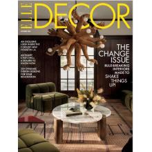 高端家居设计刊美国ELLE_DECOR 2022年10月