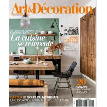 高端家居设计刊法国Art___Decoration 2022年10月