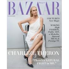 高端时尚刊美国Harper_s_Bazaar 2022年10月塞隆