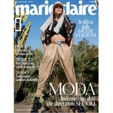 高端时尚刊意大利Marie Claire 2022年11月