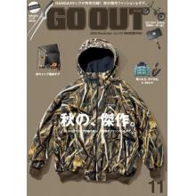 高端男士户外时尚刊日本GO OUT 2022年11月