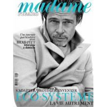 高端时尚刊法国Madame_Figaro 2022年10月28 brad pitt