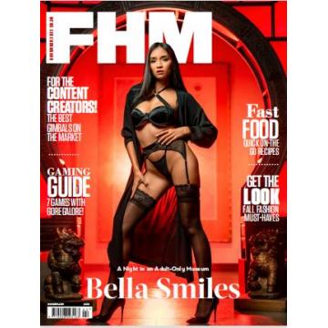 高端性感男士刊美国FHM 2022年11月