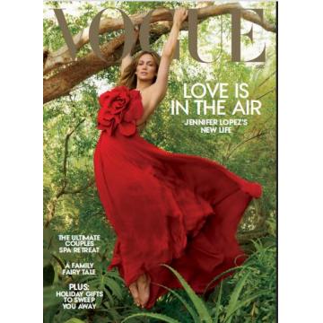 高端时尚刊美国VOGUE 2022年12月珍妮佛洛佩兹