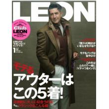 高端男士时尚刊日本LEON 2023年01月