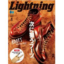 高端男士时尚刊日本Lightning 2023年1月